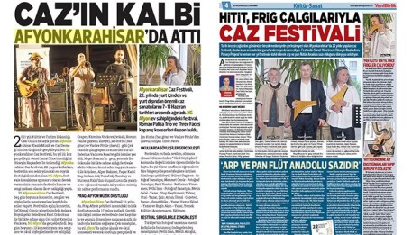 22. AFYONKARAHİSAR CAZ FESTİVALİ'NDE